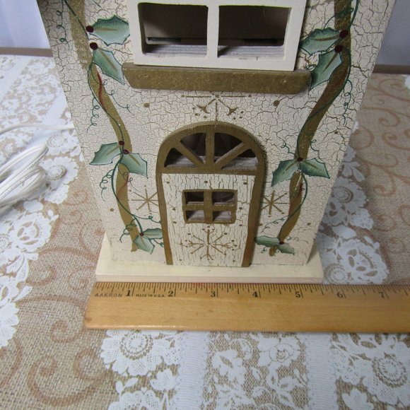 Kathy Hatch Wooden Church Lamp - Picture 15 of 16